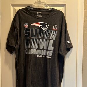 NFL Patriots Super Bowl LI Champions T-Shirt size 2XL